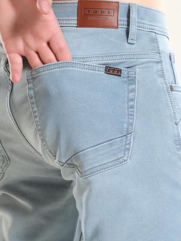 TURMS Men's Cool Tech Jeans All Degree Anti Odor UV Protectant Travel Edition Mid Rise Denim Pants | Stretchable Comfort Cotton Rich - Image 2